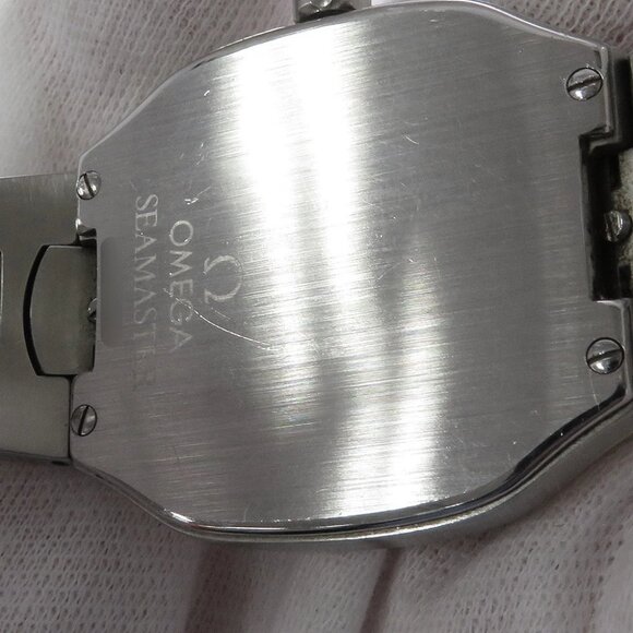 OMEGA Seamaster Polaris Digiana 32mm Steel 18K Yellow Gold Black Dial DB386.... - Picture 7 of 9